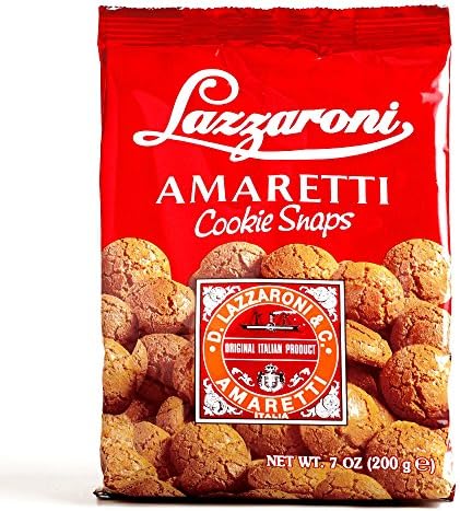 Lazzaroni Amaretti Cookie Snaps 7 oz each (6 Items Per Order)