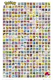 Pokemon Poster ~ Master Chart 391 Characters ~ Official Nintendo Merch ~ Exclusive U.K. Import ~ 24x36