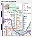 Streetwise Transitwise Map - Laminated New York Metropolitan Commuter Rail Map - Folding pocket size travel map with LIRR, NYC subway, NJ transit, path trains & Amtrak