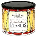 The Peanut Shop of Williamsburg Hand Cooked Virginia Peanuts in Large Colonial Style Drum, 40-Ounce Tins (Pack of 2)