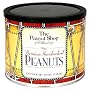 The Peanut Shop of Williamsburg Hand Cooked Virginia Peanuts in Large Colonial Style Drum, 40-Ounce Tins (Pack of 2)