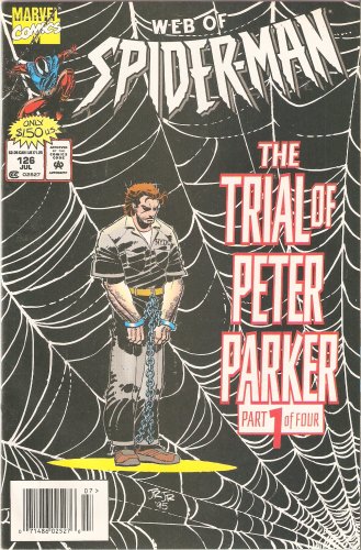 Image of: Web of Spider-man #126 (The Trial of Peter Parker Part 1 of 4) July 1995