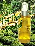 Argan Oil Moisturizer 100 ml - Tea Tree Scented - Pure Organic and Natural Moroccan Oil Has Benefits for Anti-aging, Anti-wrinkle, for Skin, for Hair Treatment and Beauty Enhancement