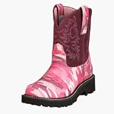Ariat Women's FatBaby Pink Camo & Mulberry
