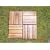 Holzfliesen aus Akazienholz,ge�lt, 10 St. a. 30x30cm,
