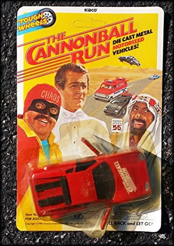 1981 Tough Wheels Kidco The Cannonball Run Ferrari BB 512 Mint In Package