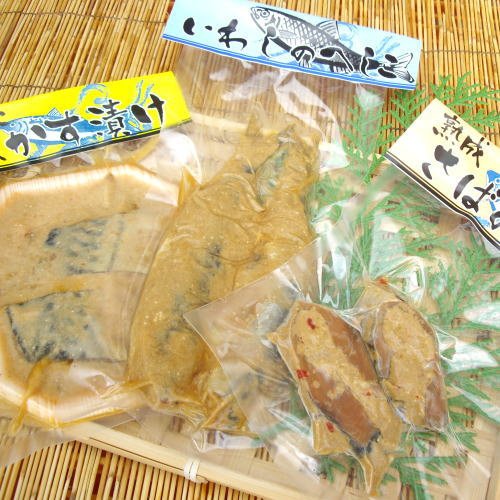越前へしこお得3点セット【福井名産】「熟成さばのへしこ」「鯖へしこ熟成粕漬け」「いわしのヘシコ」福井に伝わる伝統料理・健康食