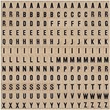 Elementary Alpha Chips by Tim Holtz Idea-ology, 1 x 3/4-Inch, Pack of 192 Pieces, Tan, TH93116