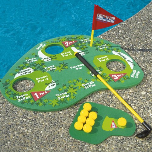 Poolside Challenge Floating Golf Game