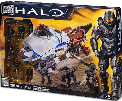 Halo Mega Bloks Exclusive Set #97004 Brute Prowler Attack