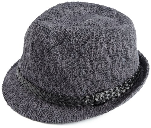 Collection XIIX Women's Poly Nub With Braid Fedora