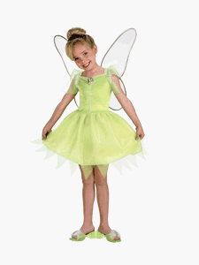 Tinker Bell Costume Girl - Child 7-8