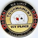 1ST Place Poker Guard Tournament Coin