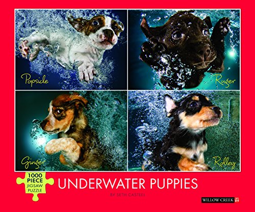 Underwater Puppies 1,000 Piece Jigsaw Puzzle