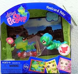 Littlest Pet Shop Postcard Pets Iguana
