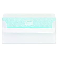 Columbian CO296 (#10) 4-1/8x9-1/2-Inch Self-Seal Security Tinted White Envelopes, 500 Count
