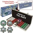 U.S. Navy CLAY-Filled 500 Poker Chip Set w/Custom Case