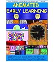 Animated Early Learning: Teach Kids to Tell Time, Count Money, and Improve Preschool Word Recognition with Memory Games (Windows Software)