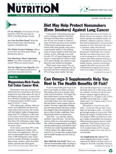 Childrens Toyshop  Magazines : Environmental Nutrition