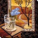 IMAGE OF Still Life With Blue Flower Canvas Wall Art, 40