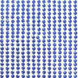 AllyDrew Dark Blue Crystal Diamond Sticker 4mm Adhesive Rhinestones, 1000 pieces