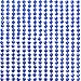 AllyDrew Dark Blue Crystal Diamond Sticker 4mm Adhesive Rhinestones, 990 Pieces