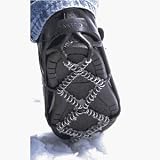 : Yaktrax Walker Traction Cleats for Snow and Ice,Black,Large