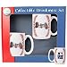 Atlanta Braves 2-Piece Ceramic Gameball Mug Set (Primary Logo)