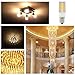 TORCHSTAR ETL-Listed 110V 3.5W LED E12 Light Bulb, 40W Eqv. Candelabra Bulb, 350lm 2700K Soft White 360° Omni-Directional Bulb for Ceiling Fan, Chandelier, Indoor Decorative Lighting, Pack of 3