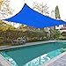 18×18 Blue Square Sun Shade Sail Canopy Cover Top Garden Lawn Pool Patio Outdoor