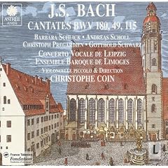 Kantate Bwv 49+115+118 [UK-Import]