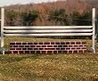 Brick Pattern Wall Wood Horse Jumps Set/2 10ft
