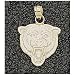 LogoArt Chicago Bears 10K Gold Team Logo Pendant