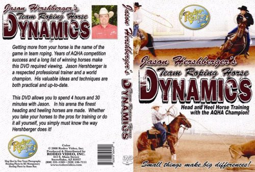 Childrens Toyshop  Sporting Goods : Jason Hershbergers Team Roping Horse Dynamics - DVD