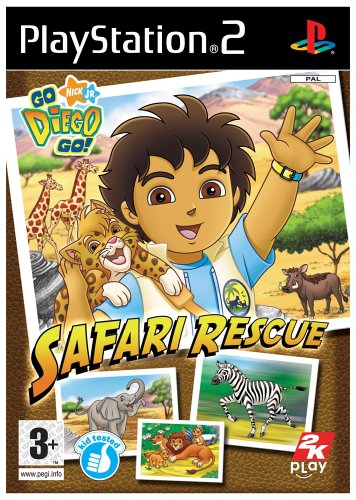 Childrens Toyshop  Video Games : Go, Diego, Go! Safari Rescue (PS2)