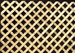 Diagonal Heavy Duty Treated Yellow Pine Wood Lattice in a 10/pack with Freight included [CAPITOL CITY LUMBER]