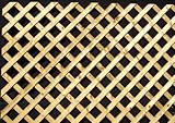 IMAGE OF Diagonal Heavy Duty Treated Yellow Pine Wood Lattice in a 40/pack with Freight included [CAPITOL CITY LUMBER]