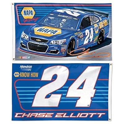 Chase Elliott 3x5 Flag 2 Sided #24 Napa Race Car Hendrick 2016 NASCAR