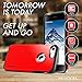 iPhone 7 Case, Evocel [Armure Séries] Hybrid Armor Protector Case [Dual Layer Protection][Raised Lip] For Apple iPhone 7 (4.7in) (2016 Release), Fire Engine Red