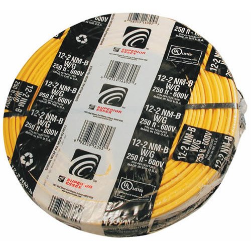 Romex® Building Wire, NM-B 12/2 250' electrical wire