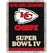 Kansas City Chiefs NFL Super Bowl Commemorative Woven Tapestry Throw (48x60