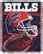 BUFFALO BILLS 48"x 60" Triple Woven Jacquard KNIT THROW BLANKET