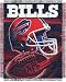 BUFFALO BILLS 48"x 60" Triple Woven Jacquard KNIT THROW BLANKET