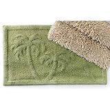 Palm Tree Bath Mat SAGE