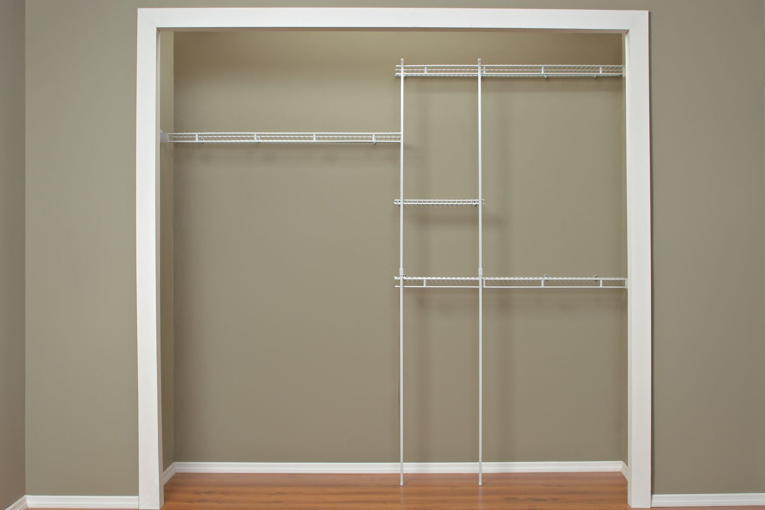ClosetMaid 1628 5ft. to 8 Ft. Closet Organizer Kit , New, Free Shipping