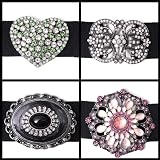 RHINESTONE BUCKLE BELT