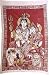 Fabric Paintings Kalamkari Art Pen Drawings on Cloth 39 x 27 inches (kmp005)