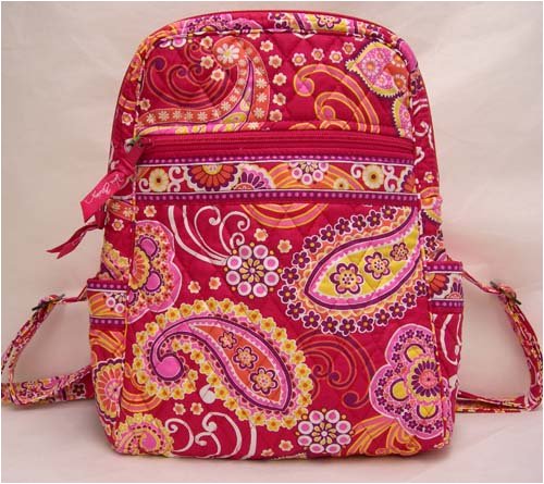 Buy Vera Bradley Backpack Bag in Raspberry Fizz