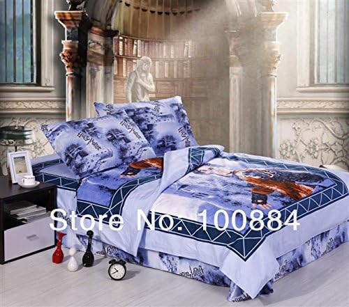 Bedding set children 3pcs,Poular Harry Potter pattern design bedding ,Twin size, cartoon harry potter kids duvet cover