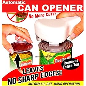 As Seen On TV Can Opener Automatic Safe Top Deluxe by Clocks